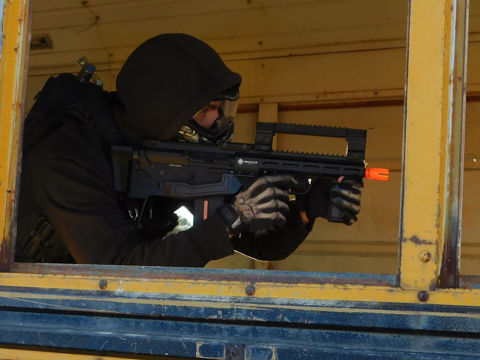 Praetek Revenant Recoil Right Side Dramatic Zoomed In Bus